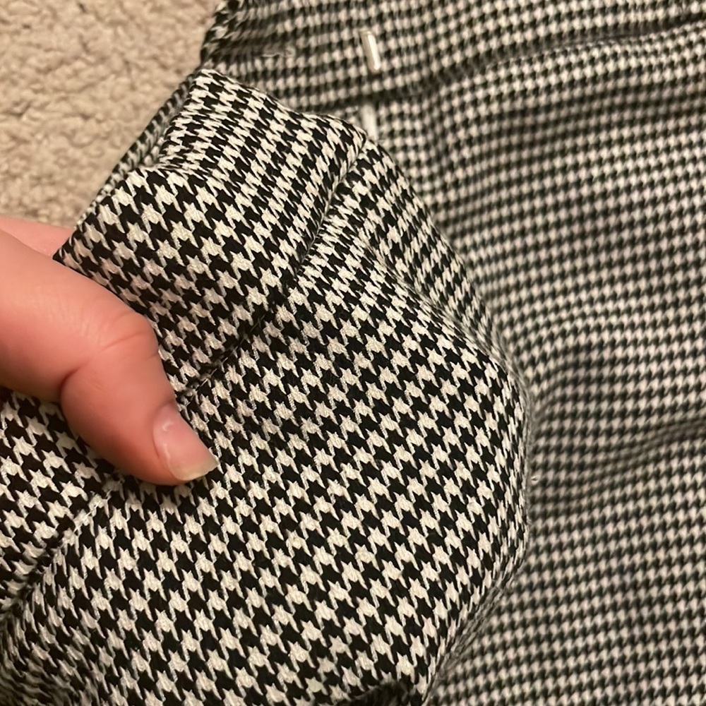Gingham Pattern Slacks - Picture 2 of 3